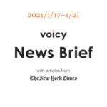 海底火山を英語で言うと？Voicy News Brief with articles from The New York Times 1/17-1/21 ニュースまとめ